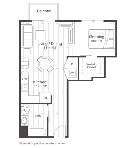 Floorplan of Unit S5